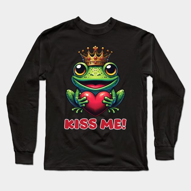 Frog Prince 44 Long Sleeve T-Shirt by Houerd